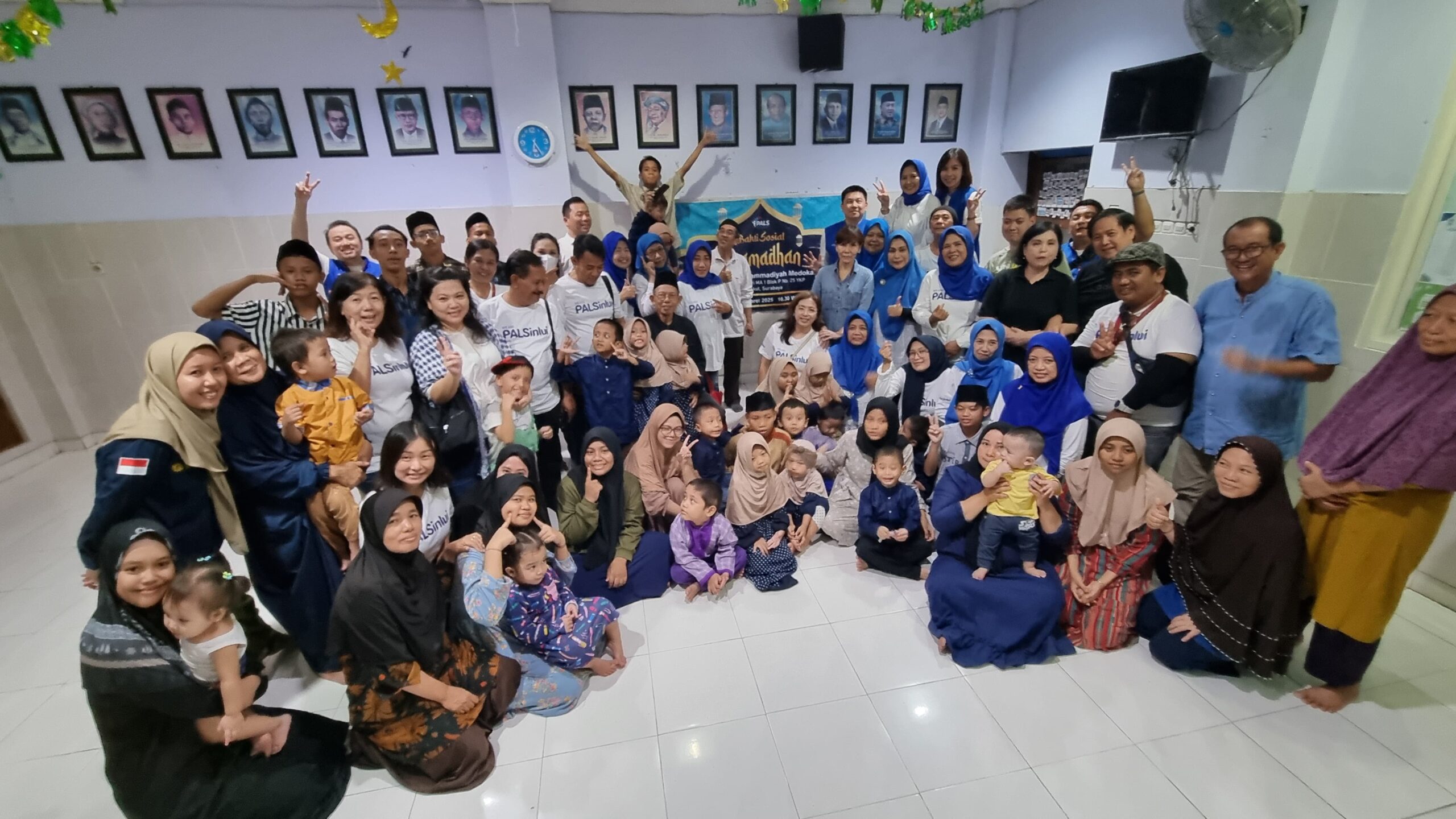 Harmoni Ramadan, Kunjungan Alumni St Louis 1 Surabaya (PALS) ke LKSA Muhammadiyah Medokan Ayu